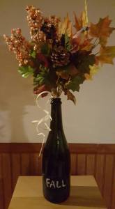 Wine Bottle Vase